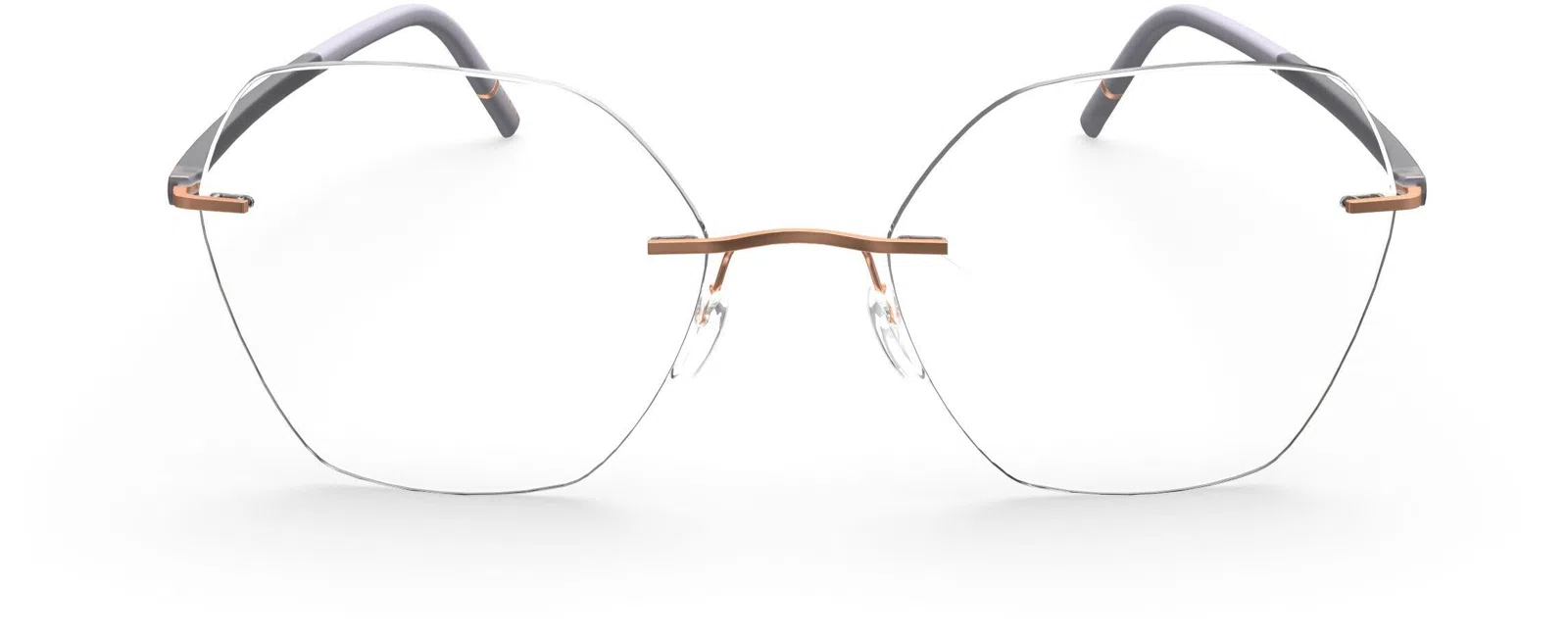 Silhouette The Wave Chassis Rimless 5567 Eyeglasses - view 57